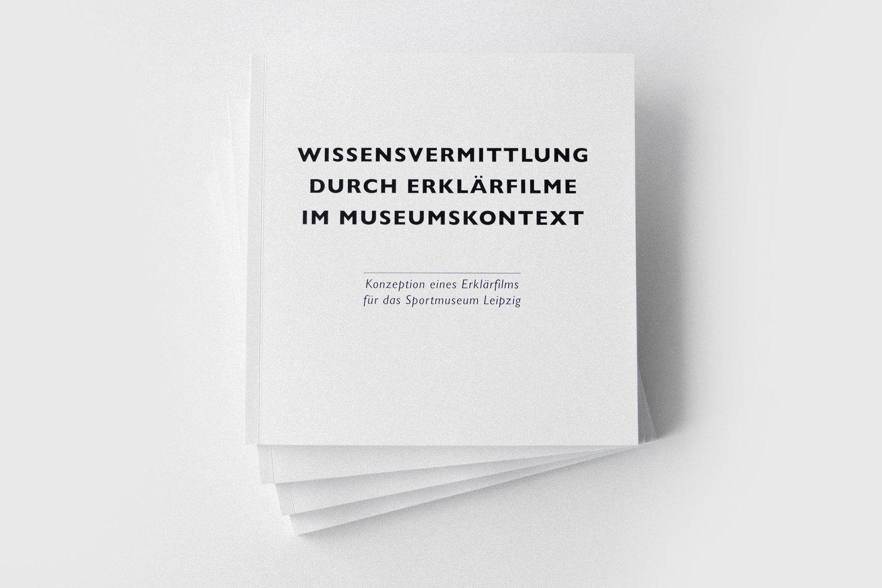 Fertig gebundene Masterarbeit